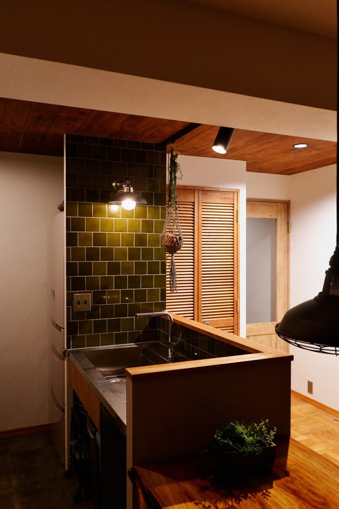 小さなお城のある家