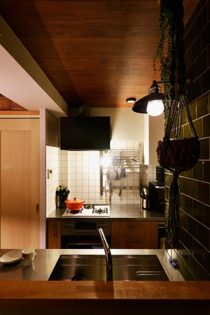 小さなお城のある家